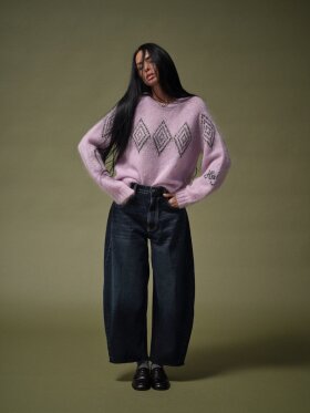 HEYANNO - MMHBass sheer Knit Orchid HEYANNO - MMHBass sheer Knit Orchid