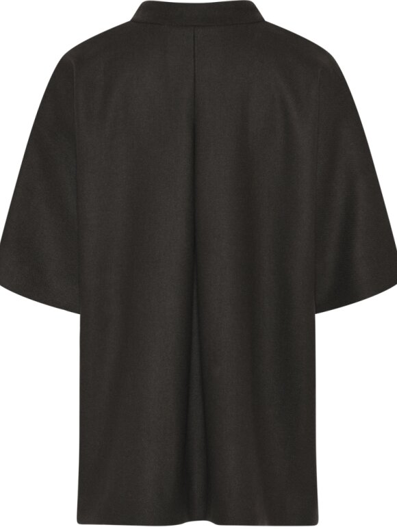 La Rouge - Anette Wool Cape - Short