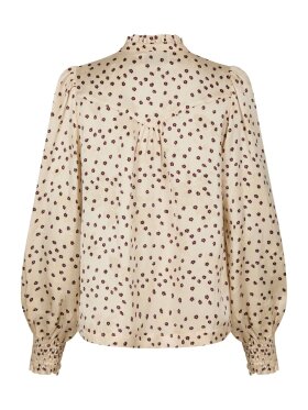 Neo Noir - Astride Flower Jacquard Blouse Neo Noir - Astride Flower Jacquard Blouse