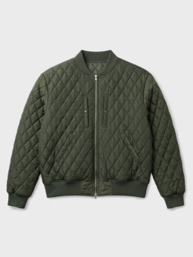 LAU--LAU - QUILTED VARSITY JACKET LAU--LAU - QUILTED VARSITY JACKET