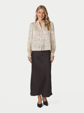 Neo Noir - Astride Flower Jacquard Blouse Neo Noir - Astride Flower Jacquard Blouse