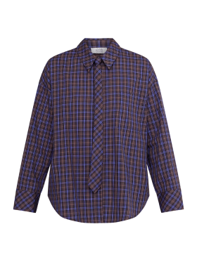 Love & Divine - Love1645 shirt Brown Check Love & Divine - Love1645 shirt Brown Check