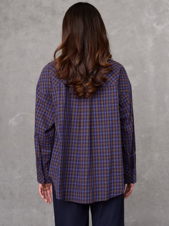 Love & Divine - Love1645 shirt Brown Check