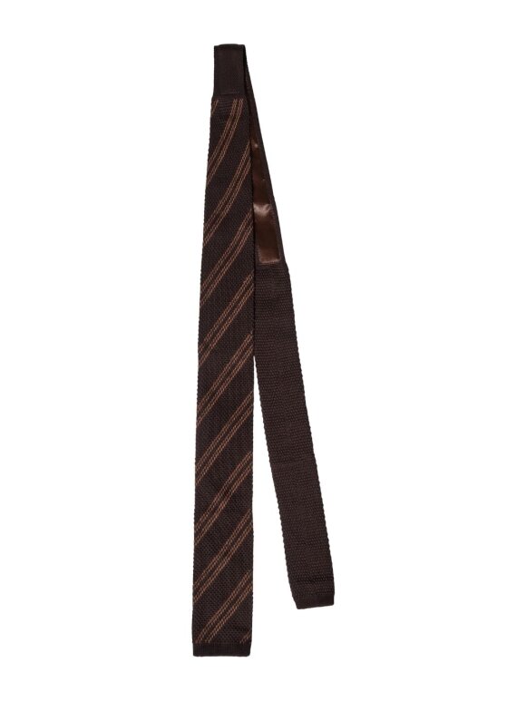 Mos Mosh Gallery - MMGMaze Stripe Knit Tie