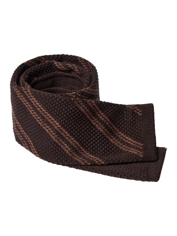 Mos Mosh Gallery - MMGMaze Stripe Knit Tie