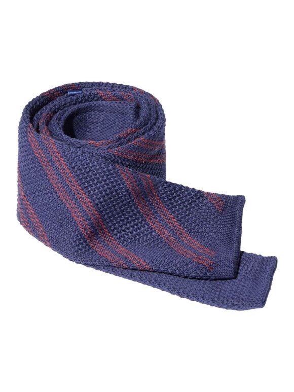 Mos Mosh Gallery - MMGMaze Stripe Knit Tie