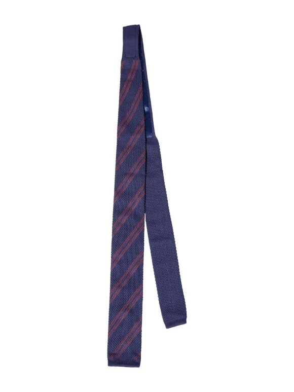 Mos Mosh Gallery - MMGMaze Stripe Knit Tie