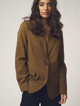 Gossia - GajaGO Blazer Caramel Checks Gossia - GajaGO Blazer Caramel Checks