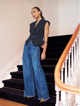 Gossia - LizzaGO Jeans Dark Blue Wash Gossia - LizzaGO Jeans Dark Blue Wash