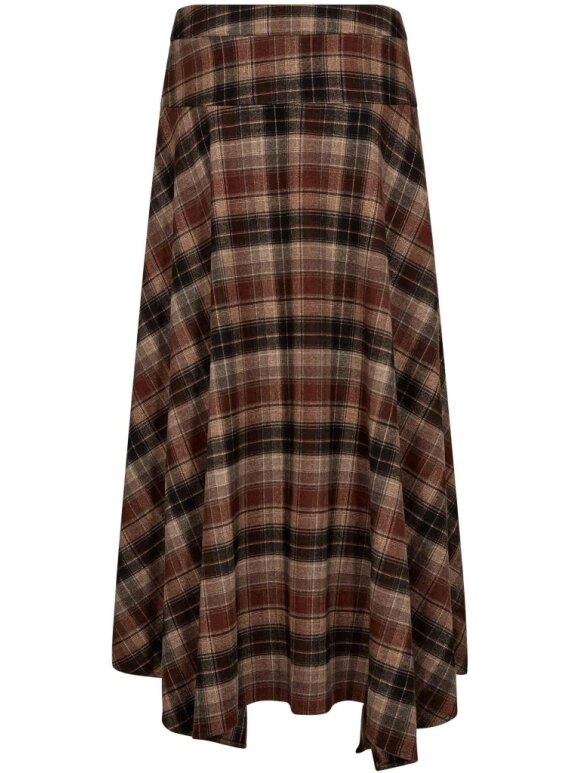 Gossia - FleurGO Skirt Brown Checks