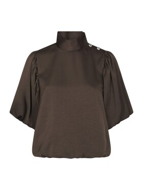 Neo Noir - Parisa Heavy Sateen Blouse