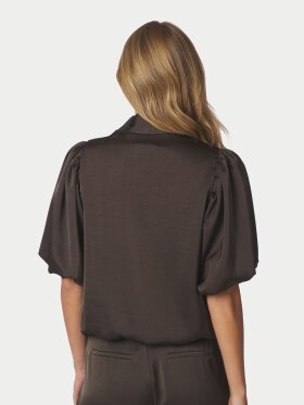 Neo Noir - Parisa Heavy Sateen Blouse