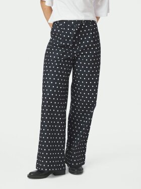Neo Noir - Malba Dot Pants Black Neo Noir - Malba Dot Pants Black