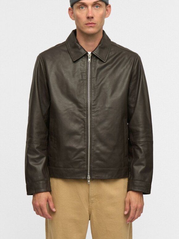 Anerkjendt - AKCARL LEATHER JACKET