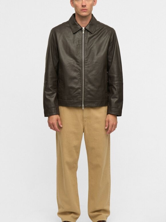 Anerkjendt - AKCARL LEATHER JACKET