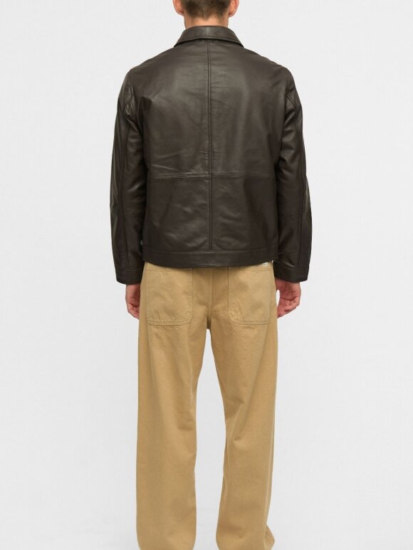 Anerkjendt - AKCARL LEATHER JACKET