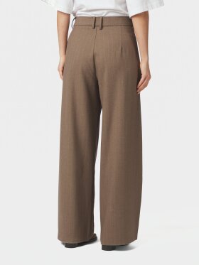 Neo Noir - Essial Pinstripe Pants Taupe Neo Noir - Essial Pinstripe Pants Taupe