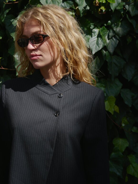 Neo Noir - Tiria Slim Pinstripe blazer