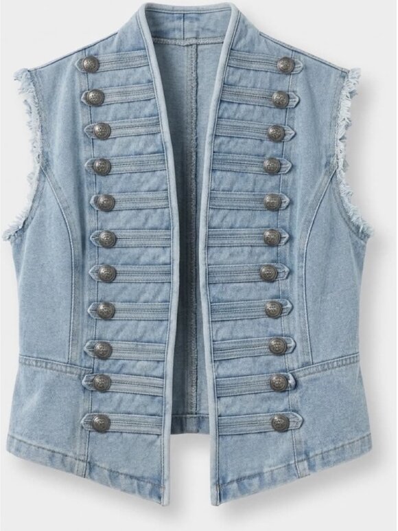 tim&simonsen - Michaela vest Light Blue