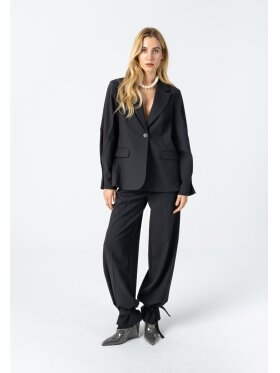 Coster Copenhagen - Blazer with Sleeve detail Blac