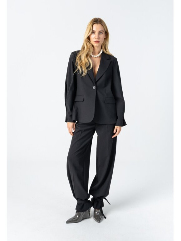 Coster Copenhagen - Blazer with Sleeve detail Blac