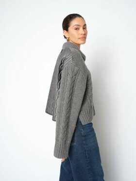 Mos Mosh - MMGodinaz Quilt knit thunderst