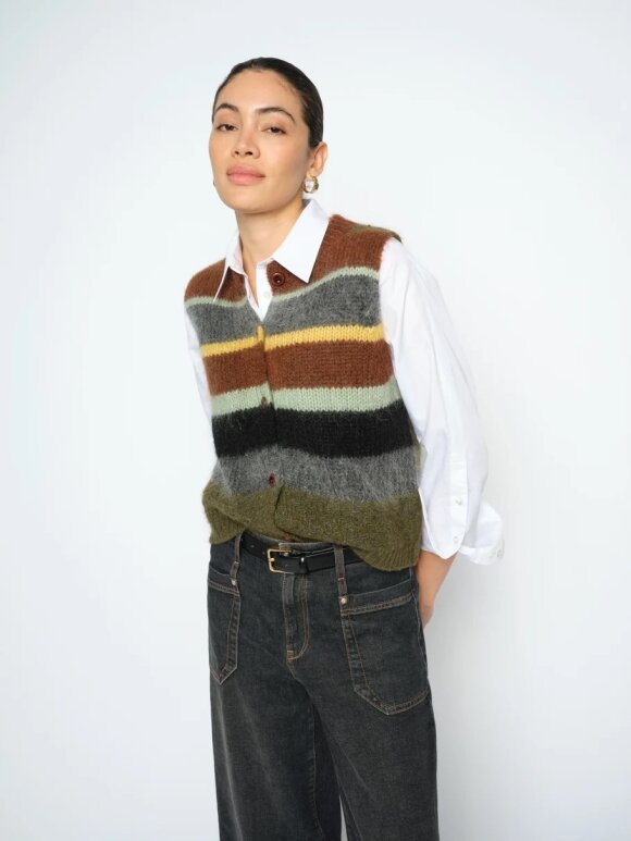 Mos Mosh - MMEsti Knit Vest Rosin