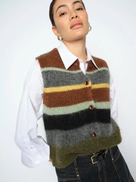 Mos Mosh - MMEsti Knit Vest Rosin