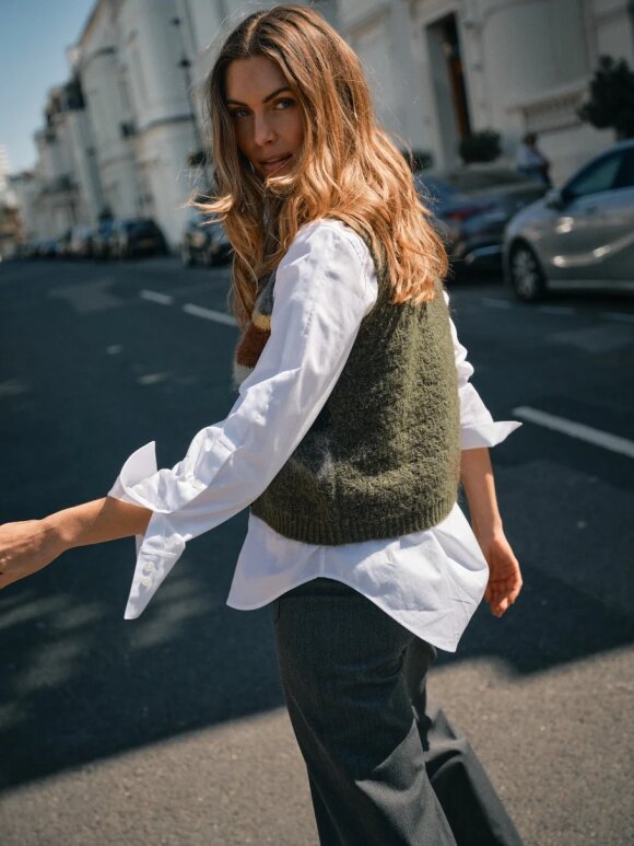 Mos Mosh - MMEsti Knit Vest Rosin