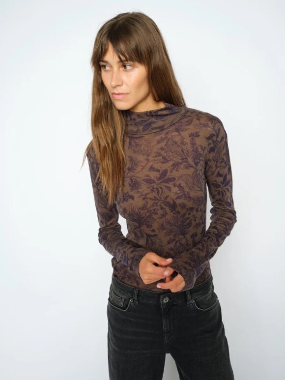 Mos Mosh - MMXinna Fleur Turtleneck Delic