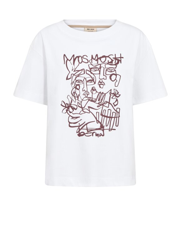Mos Mosh - MMBernat O-SS Tee White