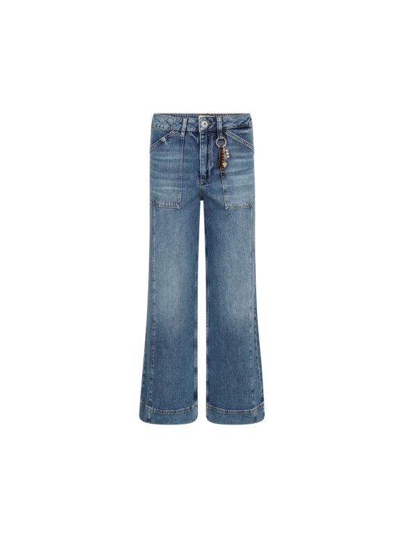 Mos Mosh - MMColette Galleon Jeans Blue