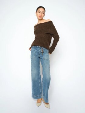 Mos Mosh - MMColette Galleon Jeans Blue