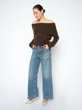 Mos Mosh - MMColette Galleon Jeans Blue