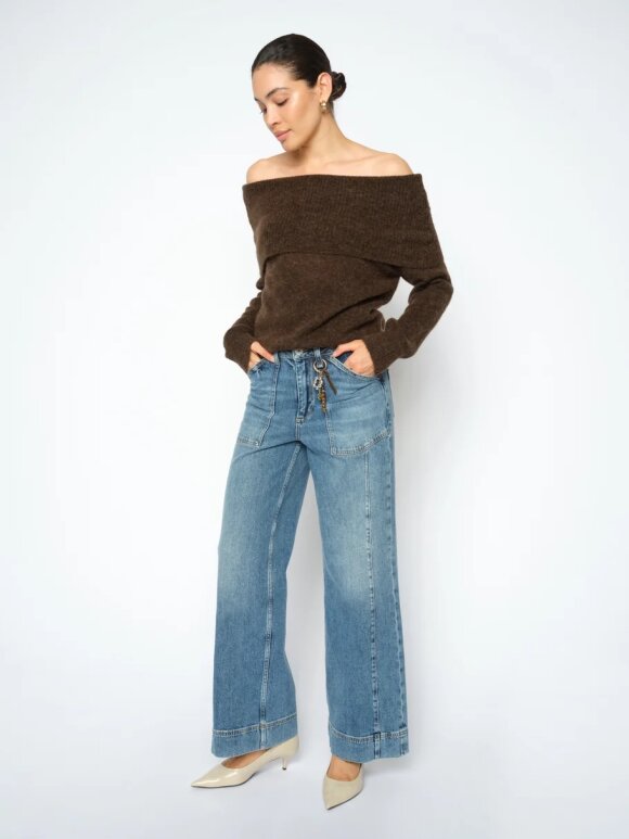 Mos Mosh - MMColette Galleon Jeans Blue