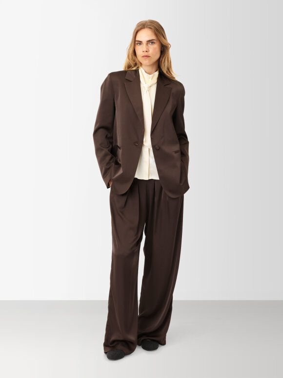 Karmamia - Blake Pants semi rich d. brown