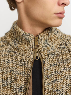 Revolution - Zipped Knit Cardigan Revolution - Zipped Knit Cardigan