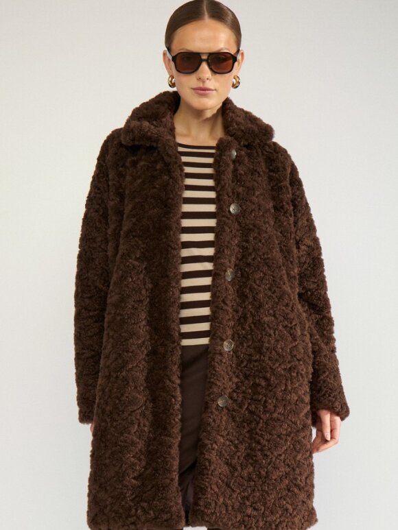 Numph - NUFurda Jacket Black Coffee