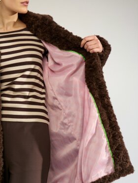 Numph - NUFurda Jacket Black Coffee Numph - NUFurda Jacket Black Coffee