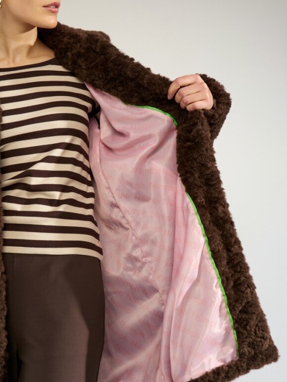 Numph - NUFurda Jacket Black Coffee