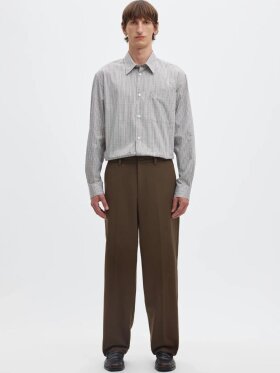 Selected - SLM220-Loose Luke Wool Pant