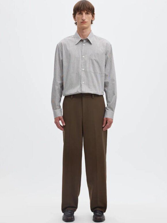 Selected - SLM220-Loose Luke Wool Pant