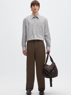 Selected - SLM220-Loose Luke Wool Pant