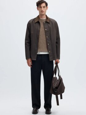 Selected - SLMneil LS Knit Neps Crew Neck