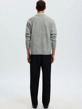 Selected - SLMRai LS Knit Waffle CrewNeck