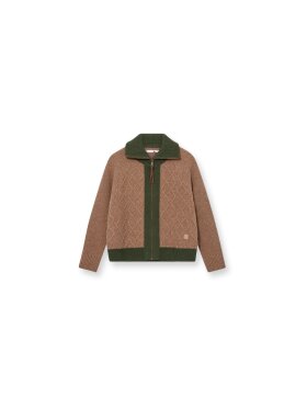 HEYANNO - MMHRoll Melange Knit Brown HEYANNO - MMHRoll Melange Knit Brown