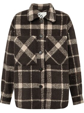 Gossia - IceGO Shirt Jacket Brown Check