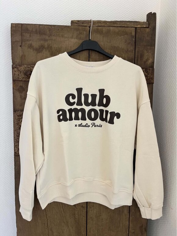 Not Sisters - Club Amour Sweat Beige/Moro