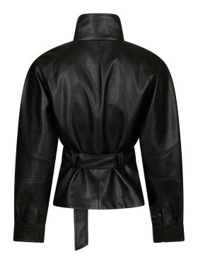 Neo Noir - Jaclyn Faux Leather Black