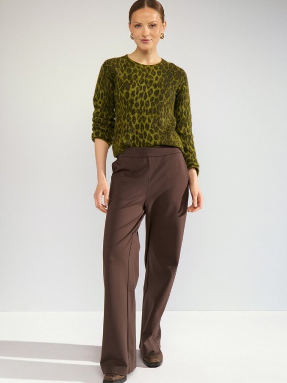Numph - NURiette Leo Pullover Green